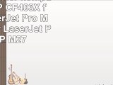 Alphafax Toner kompatibel zu HP CF403X für HP LaserJet Pro MFP M277dw LaserJet Pro MFP