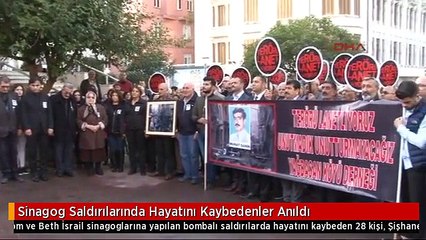 Sinagog Saldırılarında Hayatını Kaybedenler Anıldı