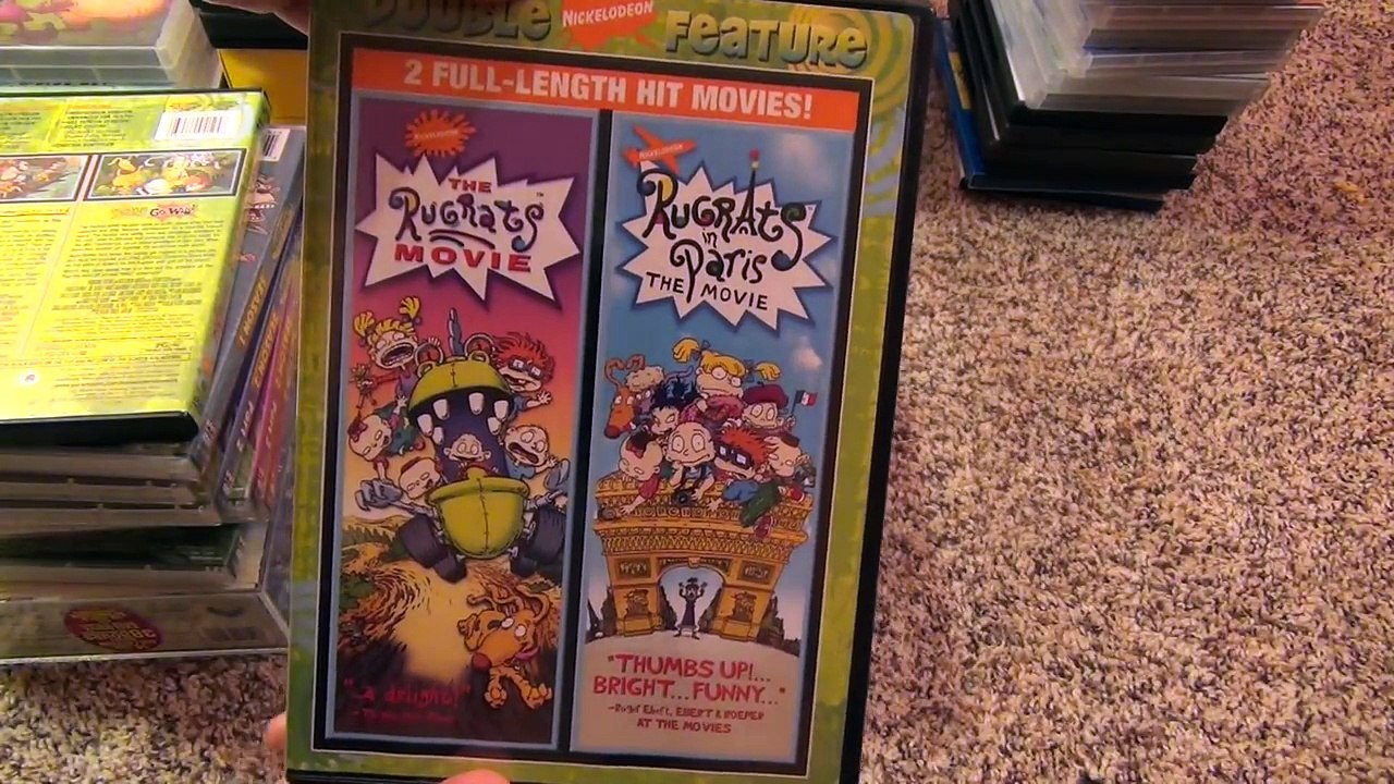 My Entire Nickelodeon DVD and Blu-Ray Collection!