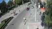 Trafik Işıklarına Uymayan Sürücülerin Neden Olduğu Kazalar Kamerada