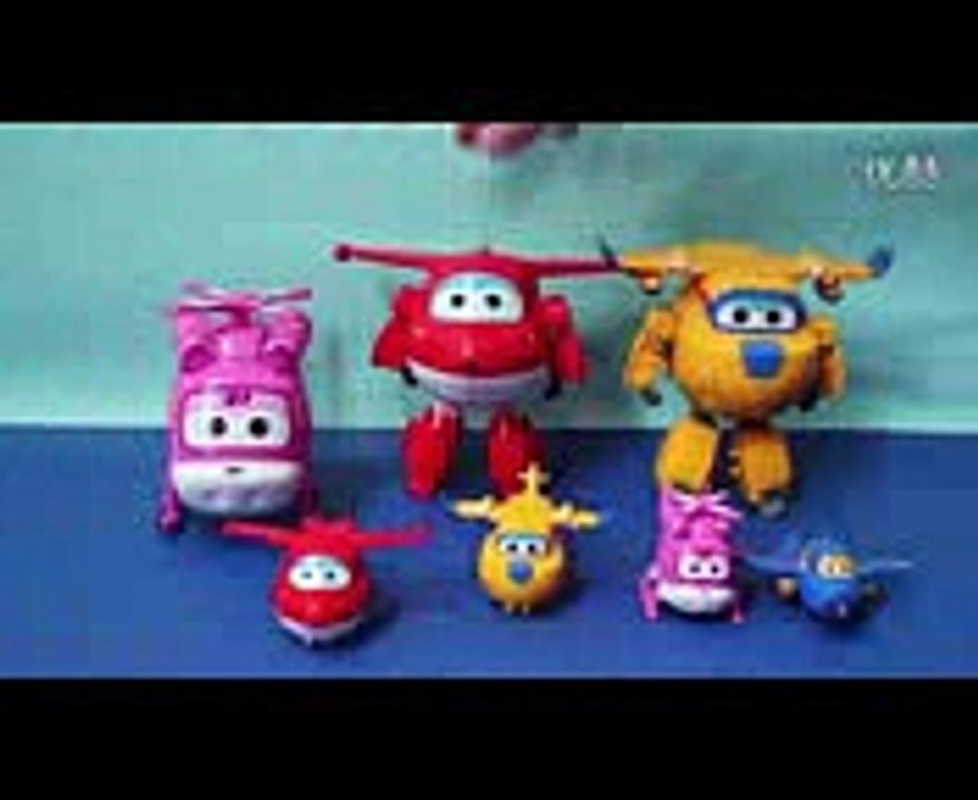 [Biệt đội bay siêu đẳng]Máy Bay Biến Hình Robot Mini Super Wings - Jett Tia Chớp - Phần 2 2017