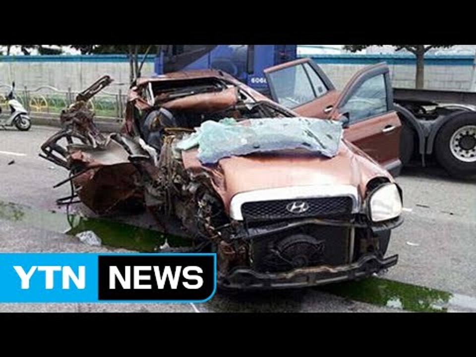 '부산 교통사고' 숨지기 전까지 "아기, 아기!!" 외친 엄마 / YTN (Yes!...