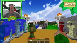 Minecraft WATER VS STONE ARMOUR CHALLENGE!