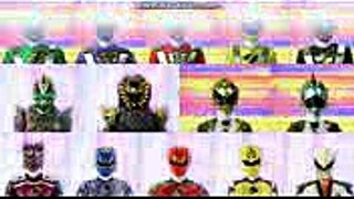 Go onger vs Gekiranger Henshin & Roll Call