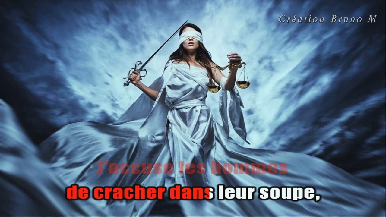 Michel Sardou - J'accuse [Live] KARAOKE / INSTRUMENTAL