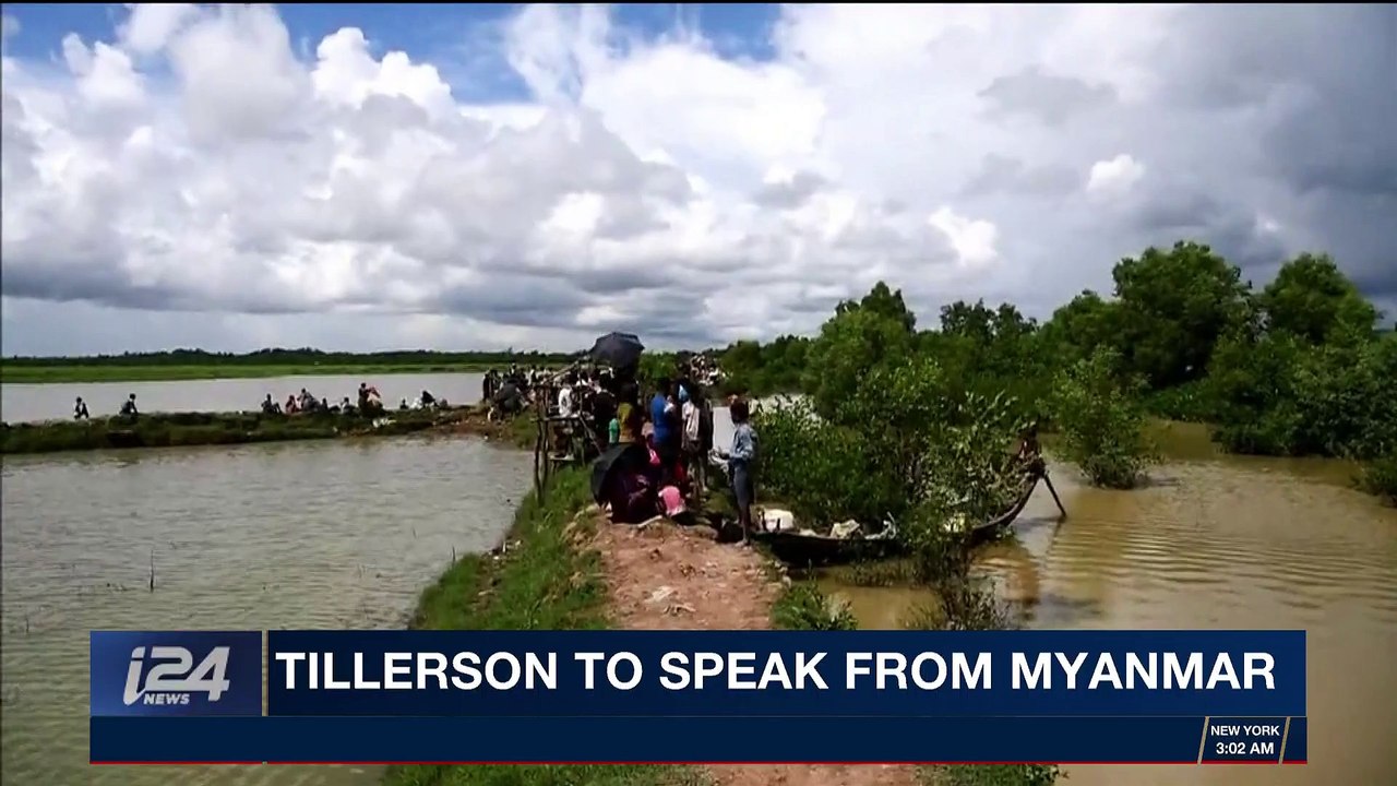i24NEWS DESK | Tillerson to speak from Myanmar | Wednesday, November 15th 2017