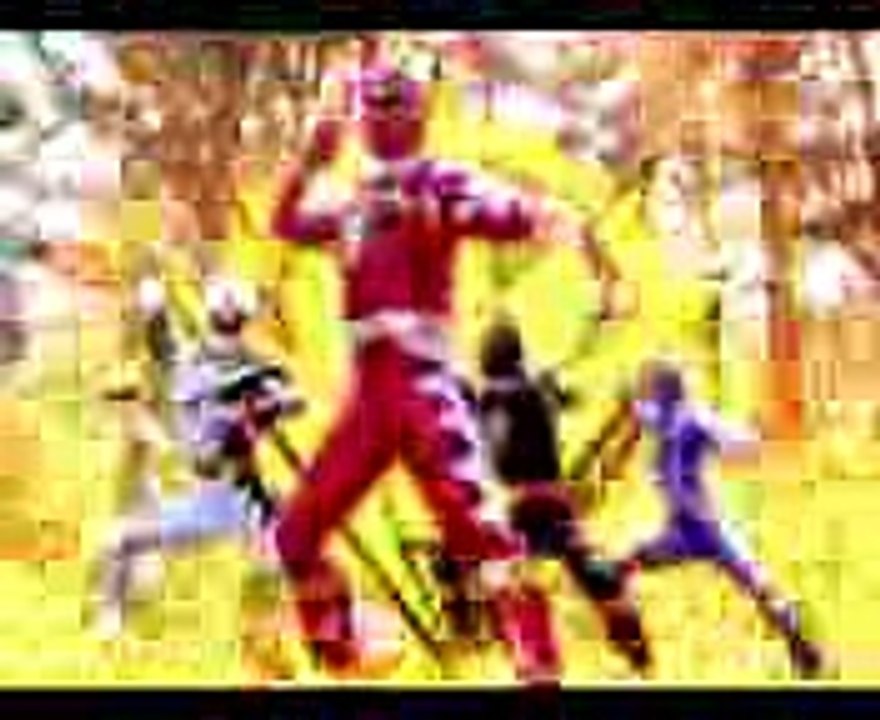 Power Rangers Dino Thunder - Valkasaurus Megazord Battle (Strange Relations Episode)