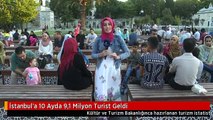İstanbul'a 10 Ayda 9,1 Milyon Turist Geldi