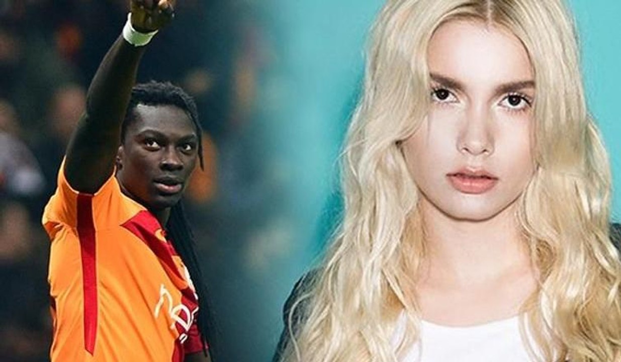 Aleyna Tilki'den Gomis'e jest