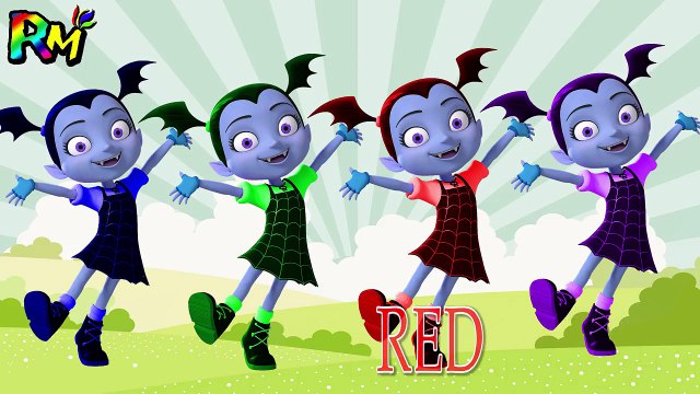 Colors for Kids to Learn with VAMPIRINA Wrong Color Face Masks The Alphabet Song Nursery Rhymes-YY1Cta1obIw
