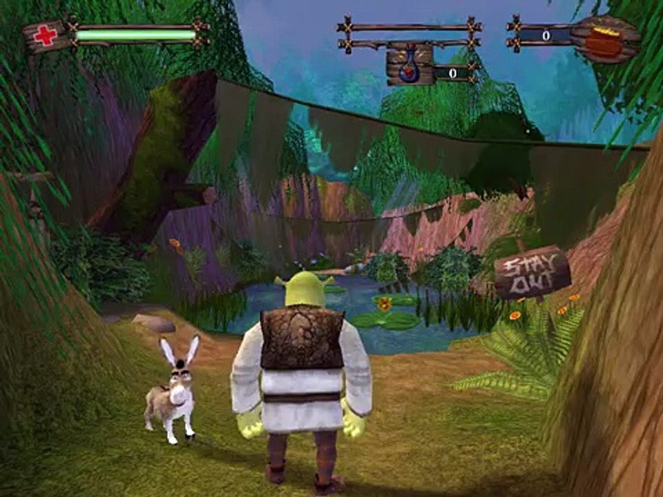 Shrek 2: The Game - Part 1/5 - Wanted Posters 12/12 - Coins 3924 (Walkthrough)