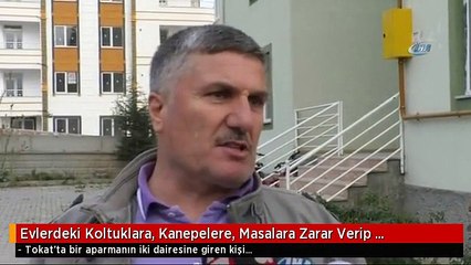 Evlerdeki Koltuklara, Kanepelere, Masalara Zarar Verip Kayıplara Karıştılar