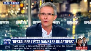 Plan pour les quartiers de Macron: réactions de Stéphane Troussel, Pdt de la Seine-Saint-Denis, et Patrick Apel-Muller