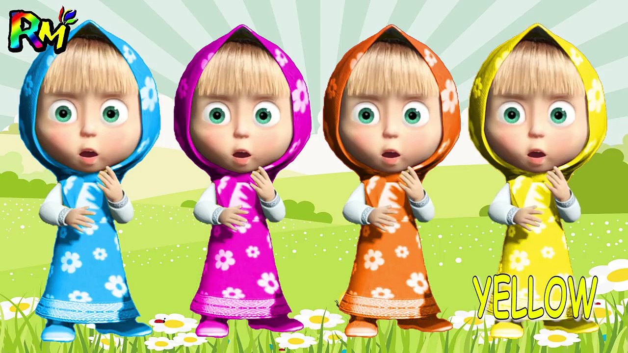 Learn Colors Masha Wrong Makeup Color Lipstick The Alphabet Song Nursery Rhymes Colors for kids-wlPhAqEq854