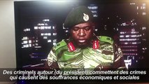 Zimbabwe: l'armée annonce être intervenue contre des 