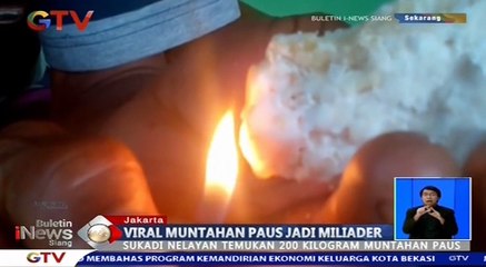 Viral! Pria Ini Mendadak Kaya Setelah Temukan Harta Karun Berupa Muntahan Paus