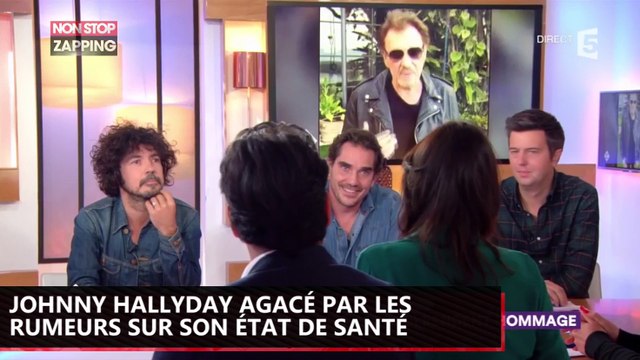 Johnny Hallyday atteint d’un cancer : Le chanteur agacé par les rumeurs sur son état de santé (Vidéo)