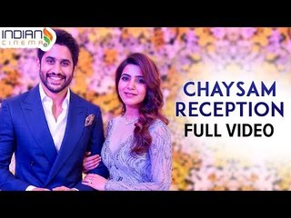 Samantha and Naga Chaitanya Reception - FULL VIDEO - Chay Sam Wedding Reception - Indian Cinema