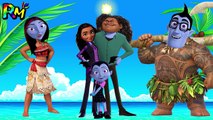 Wrong Heads Disney VAMPIRINA Moana Maui The Alphabet Song Nursery Rhymes for kids fun-GCpKLMbh07U