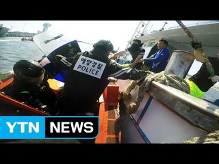 불법조업 중국 어선 어림없다..."내가 최고 단속 요원!" / YTN (Yes! Top News)