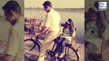 Akshay Kumar Takes CUTE Bicycle Ride With Daughter Nitara