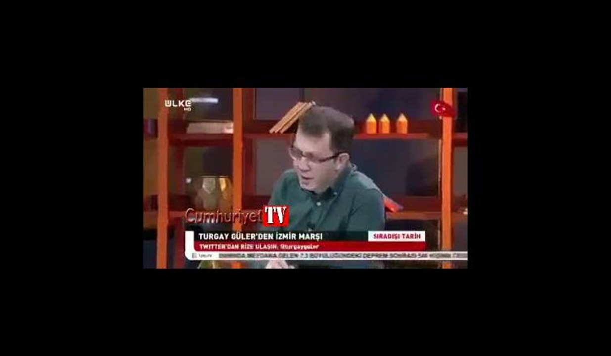 10 Kasım'la dalga geçen Turgay Güler bu kez İzmir Marşı okudu