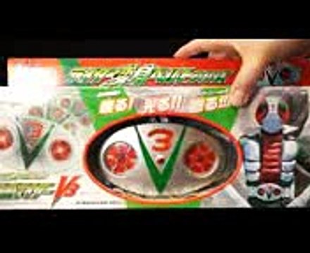 ライダー変身ベルトシリーズ 仮面ライダー V3 Kamen Rider V3 Double Typhoon Rider Henshin belt series