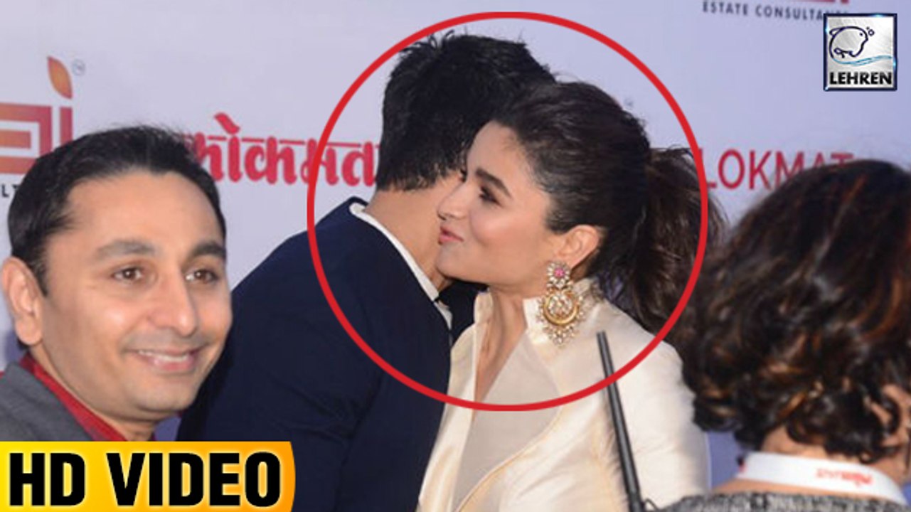 Sidharth Malhotra KISS Alia Bhatt Publicly | Watch Video