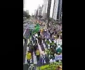 Patriotas na Paulista chamam o povo para a manifestação do dia 15 pela Intervenção,compartilhe