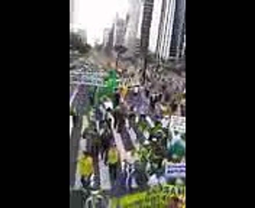 Patriotas na Paulista chamam o povo para a manifestação do dia 15 pela Intervenção,compartilhe