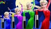 Colors for Kids to Learn with Disney Frozen Elsa Wrong Makeup Lipstick Finger Family song Nursery-iybFaNyowHE