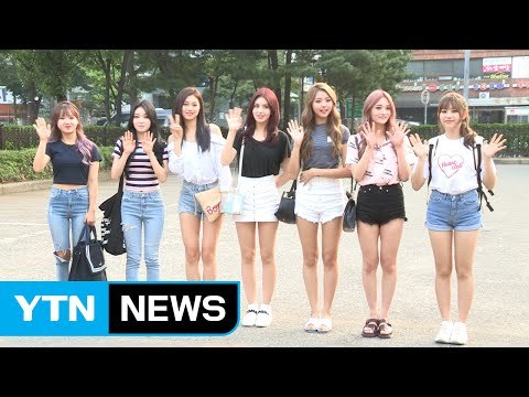 [★영상] '컴백' 아이오아이, 소녀 걸크러시 'Whatta man' (뮤직뱅크 출근길) / YTN (Yes! Top News)