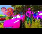 Funny Pranks! Numbers McQueen Cars with Superheroes Superman Cartoon for Babies Toddlers (2)