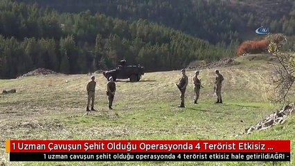 Download Video: 1 Uzman Çavuşun Şehit Olduğu Operasyonda 4 Terörist Etkisiz Hale Getirildi