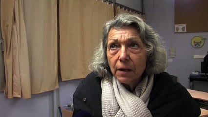 Annie Kinas au micro d'Ulrich Téchené