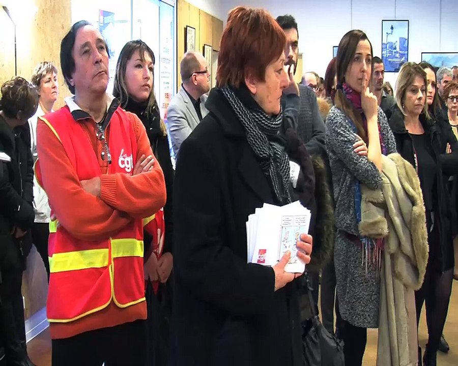 Un extrait du discours de Barthélémy Mayol, le directeur de l'hôpital de Martigues
