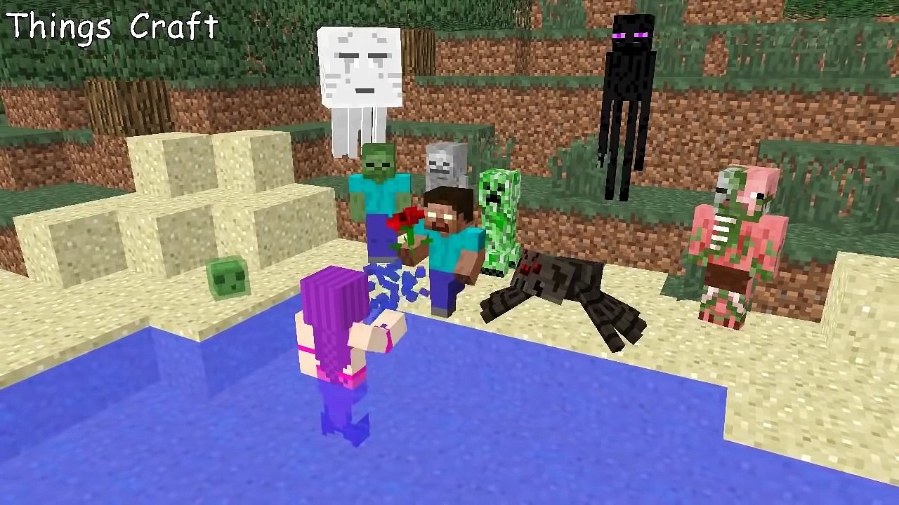 Школа Мобов Minecraft - СЕКС В МАЙНКРАФТ? What? [18+]