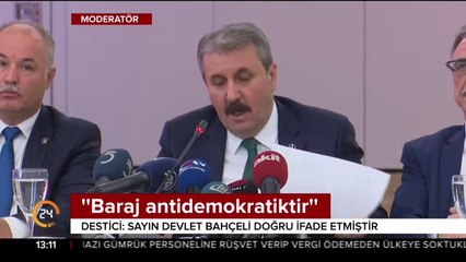 "Seçim barajı düşürülmeli"