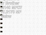 4 Toner kompatibel zu TN2120 für Brother DCP7030 HL2140 MFC7320 HL2150 HL2170