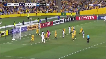 Alberth Elis  Goal HD - Australia 3 - 1 Honduras - 15.11.2017 (Full Replay)