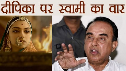 Padmavati Controversy: Deepika Padukone SLAMMED BY Subramanian Swamy | FilmiBeat