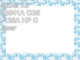 PlatinumSerie 5 Toner XL kompatibel für HP CB540A CB541A CB542A CB543A 125A HP Color