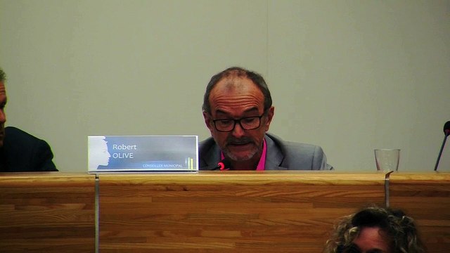 Intervention de Robert Olive, parti socialiste.
