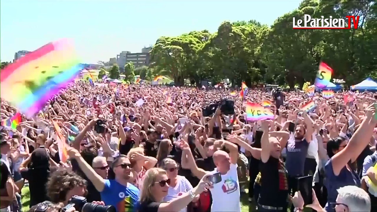 Les Australiens ont dit oui au mariage homosexuel