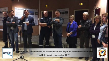 convention de disponibilité des Sapeurs- Pompiers Volontaires