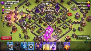 LOONION IS EASY!! - Leveling up TH9 King - Clash of Clans - Easy Dark Elixir Farming