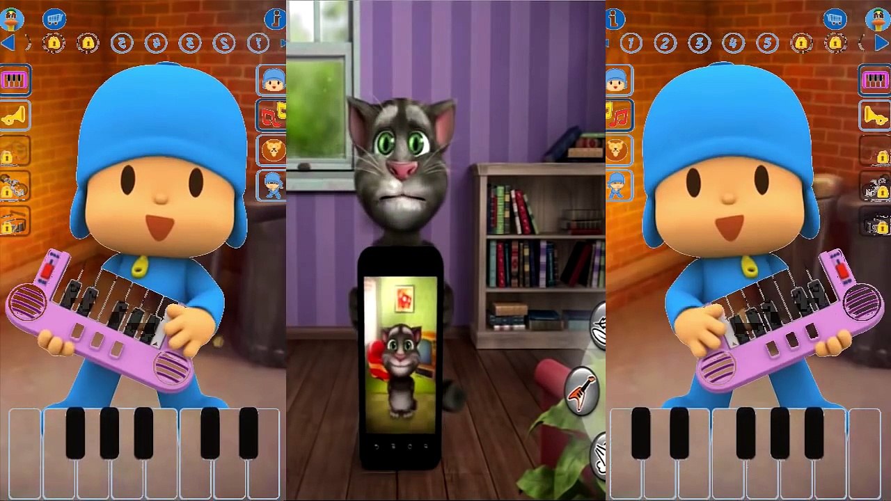 Baby Learn Colors with Talking Tom Cat Colors for Kids Animation Education Cartoon Compilations