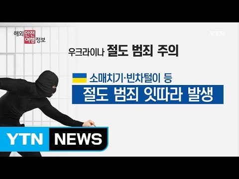 우크라이나 절도 범죄 2배 증가 / YTN (Yes! Top News)