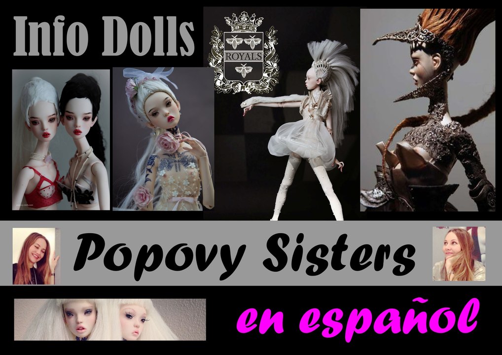 Popovy dolls dollmakers bjd porcelain resina abjd dolfie ooak