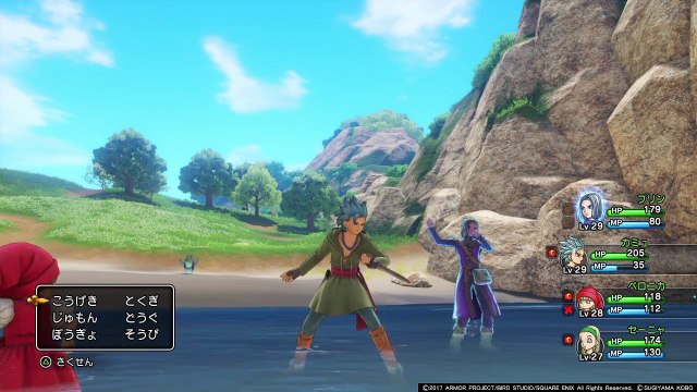 【ドラクエ11】さそうおどりで踊っている主人公がダサすぎるwww ドラゴンクエストXI　過ぎ去りし時を求めて